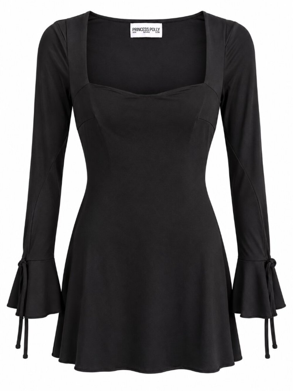 Princess Polly Sweetheart Neck Mini Dress Size 4 Whimsigoth Witchy Fairygrunge